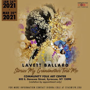 Lavell Ballard Exhibit poster