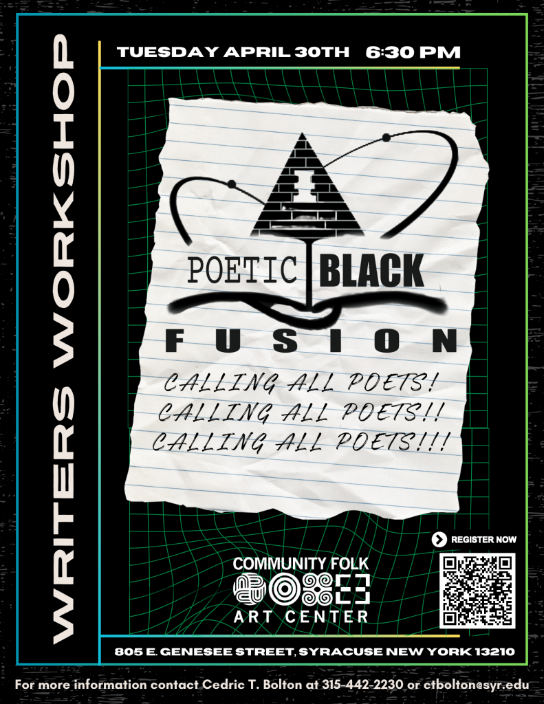 Poetic Black Fusion Writers Workshop logo