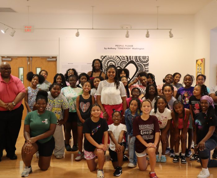 Image of Girls Rise Up 20204 Cohort at The Community Folk Art Center At Syracuse University
