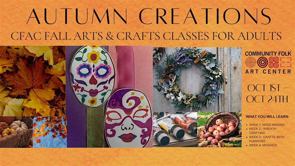 Autumn Creations Art Classes For Adults 