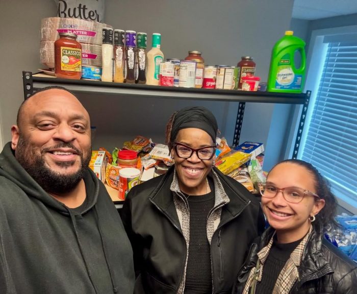 image of Alexia Carr, Khimberle Guy, and Al-Amin Muhammad at We Rise Above The Streets Recovery Outreach Inc.